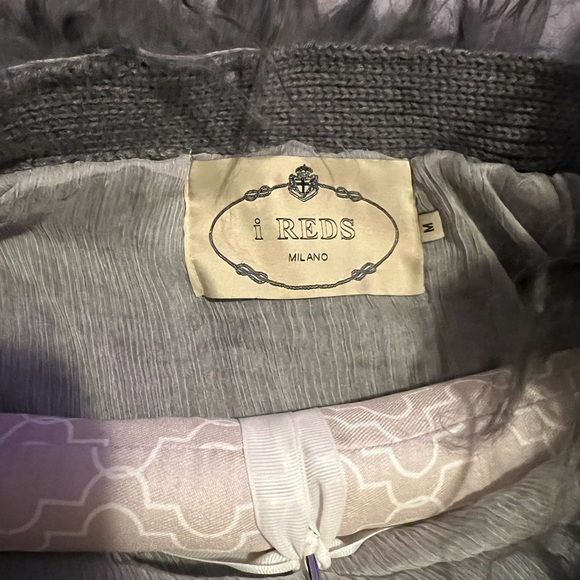 Mongolian lamb grey cardigan - Picture 10 of 14